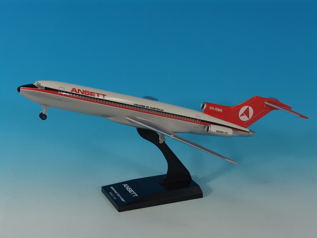 (image for) BOEING B727-200 (Delta Livery) 1:150 Scale - Click Image to Close